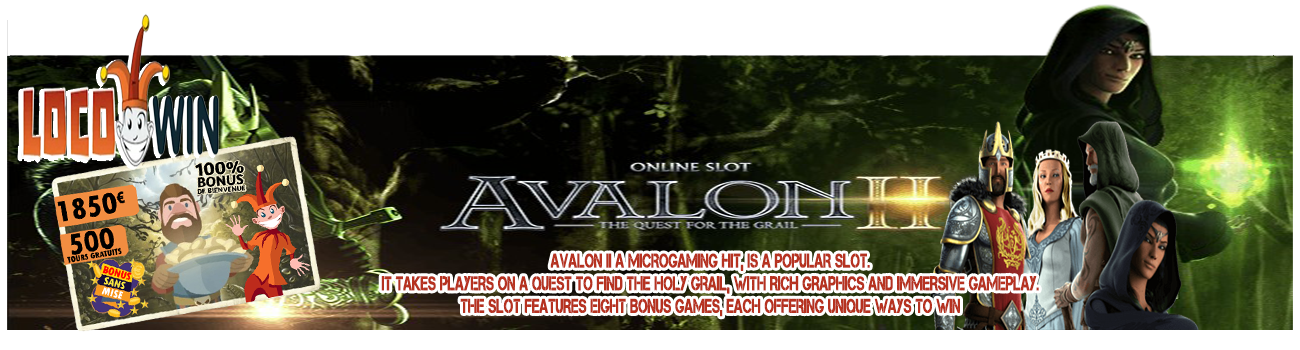 Play Avalon II at LocoWin Casino