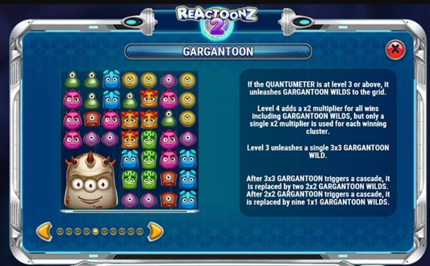 Reactoonz 2 Slot Rules And Gameplay