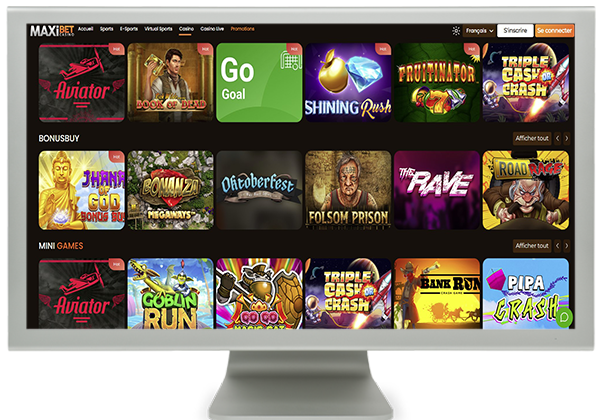 MaxiBet Casino slots