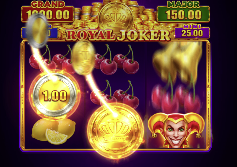 Royal Joker Hold and Win Slot Theme