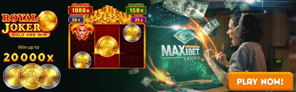 Play Royal Joker Hold and Win Game at MaxiBet Casino