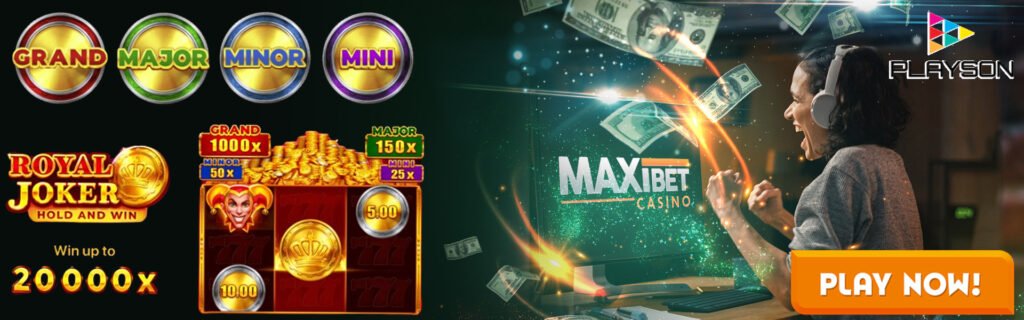 Play Royal Joker Hold & Win Game at MaxiBet Casino