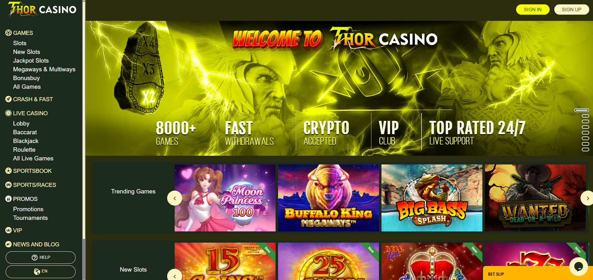 Thor Casino Review